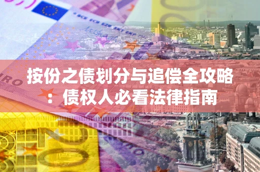 武汉按份之债划分与追偿全攻略：债权人必看法律指南