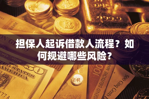 武汉担保人起诉借款人流程？如何规避哪些风险？
